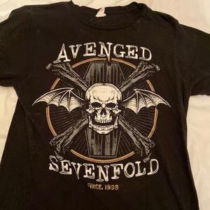 Avenged Sevenfold T Shirt Mens M Good Condition